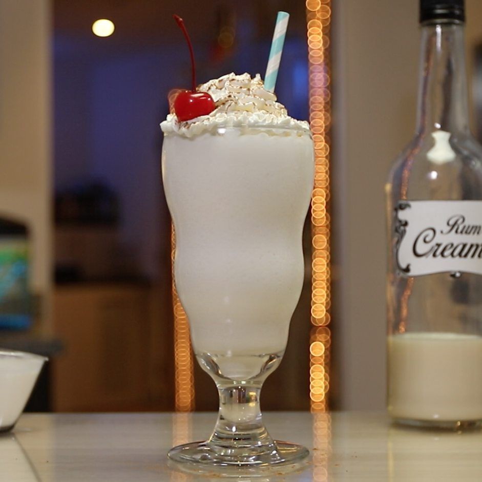 Banana Rum Colada Cocktail Recipe