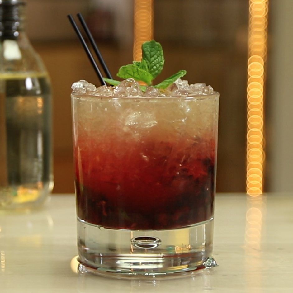 Black-Beer-Y Smash Cocktail Recipe