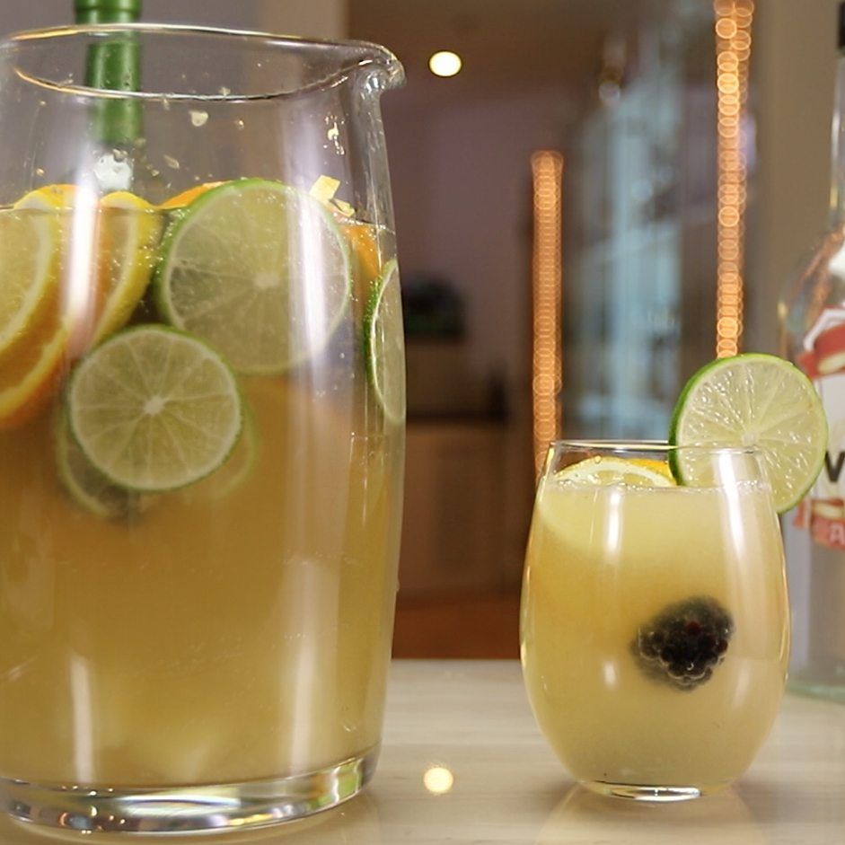 Blackberry Citrus Sangria Cocktail Recipe