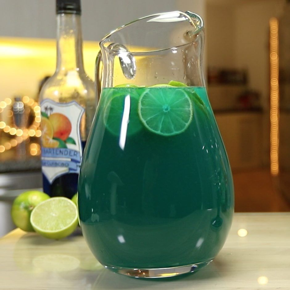 Blue Margarita Pitcher Cocktail Recipe