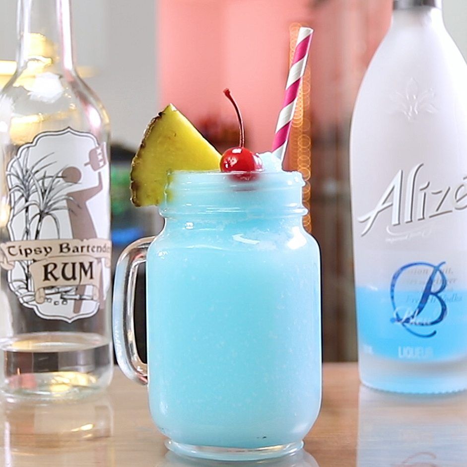 Blue Passion Piña Colada Cocktail Recipe