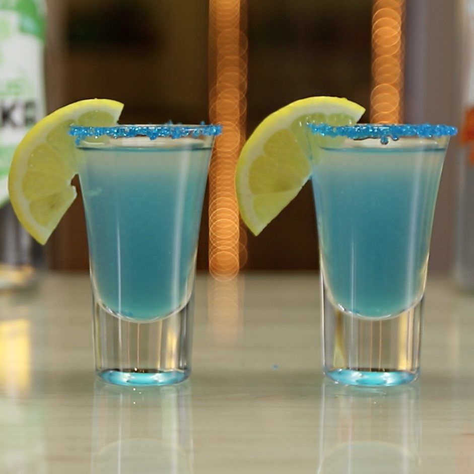 Blueberry Lemon Drop Shots