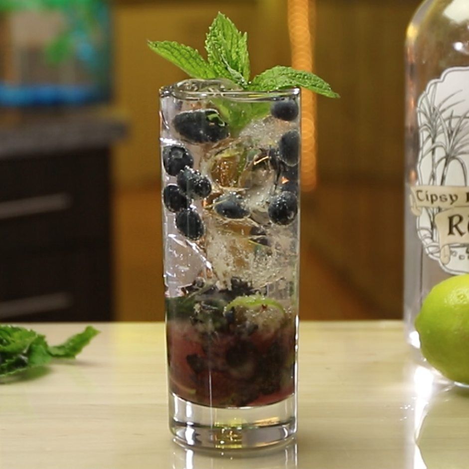 Blueberry Mojito Cocktail Recipe