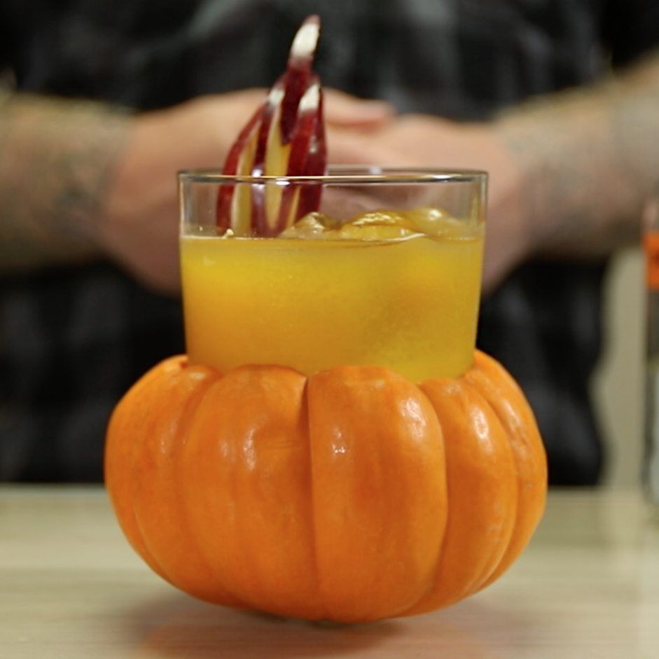 Charlie Brown’s Falling Pumpkin Cocktail Recipe