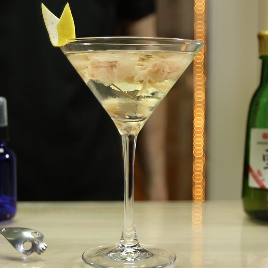 Chiharu…The Martini Of A Thousand Springs Cocktail Recipe