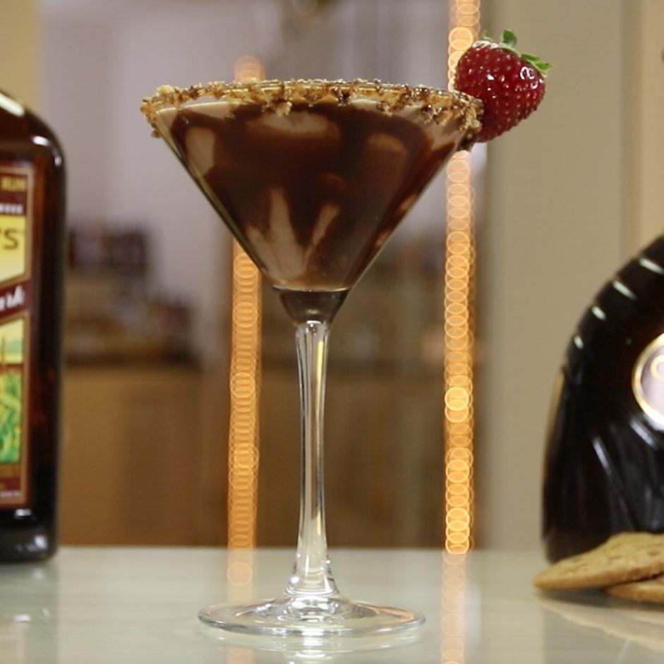 Chocolate Chip Cookie Martini Cocktail Recipe
