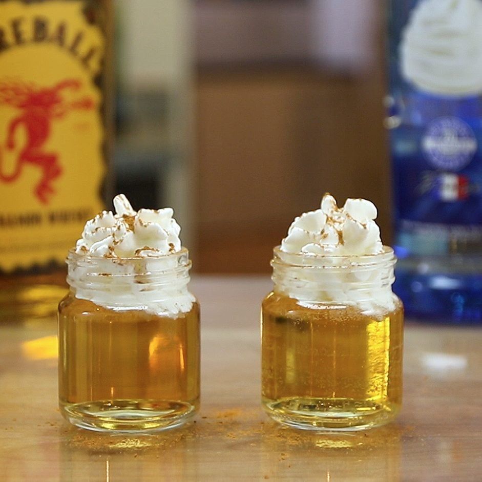 Cinnamon Roll Shooters Cocktail Recipe
