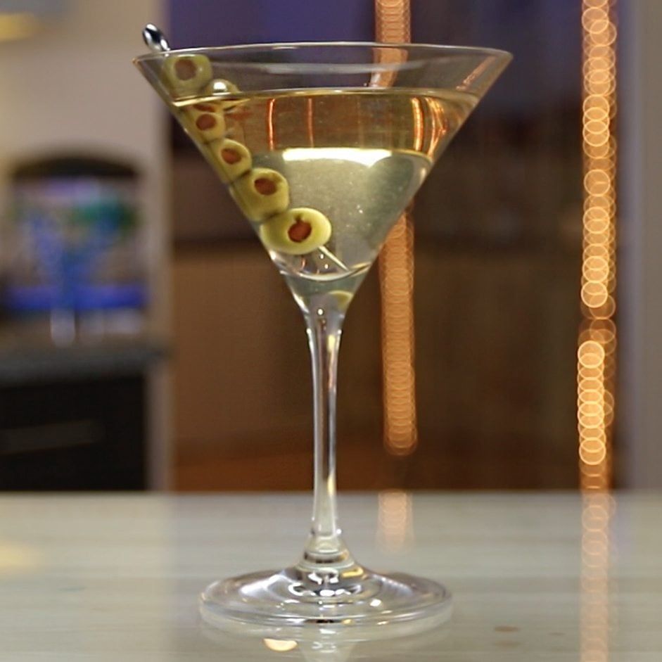 Classic Gin Martini Cocktail Recipe