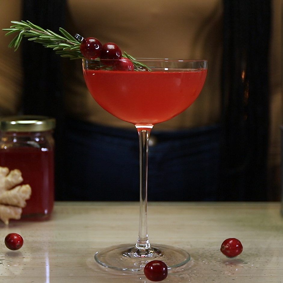 Cran Gin-Ger Cocktail Recipe