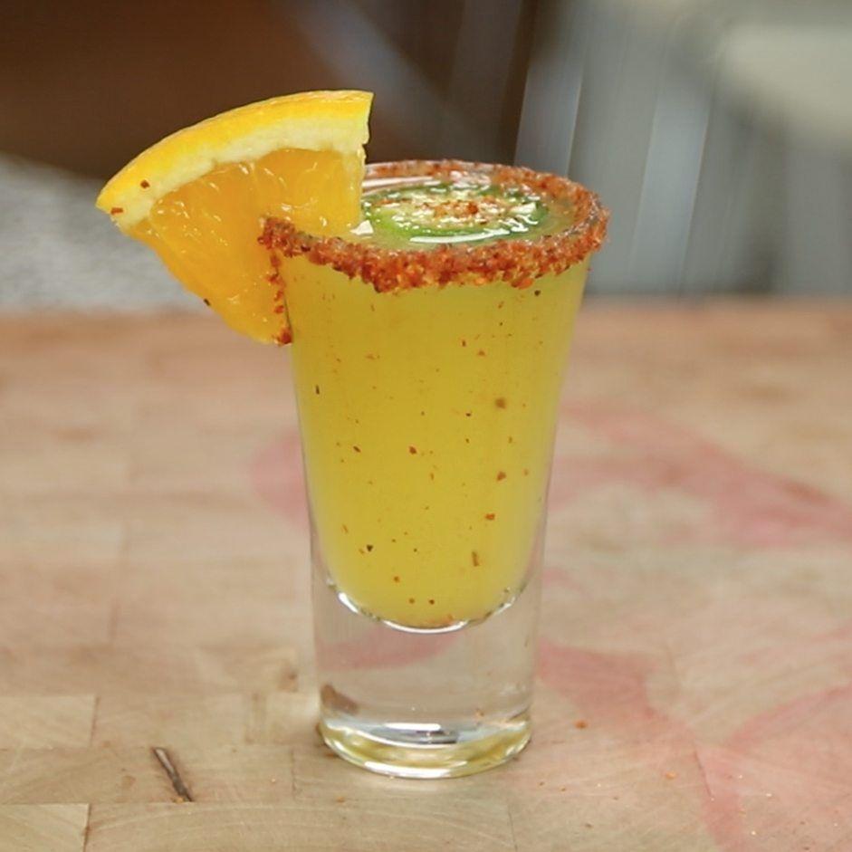 Jalapeño Margarita Shot Cocktail Recipe