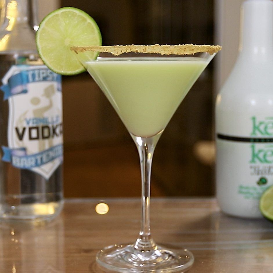 Key Lime Pie Martini Cocktail Recipe