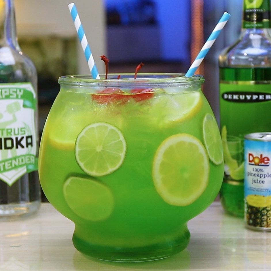 Mermaid Punch Cocktail Recipe