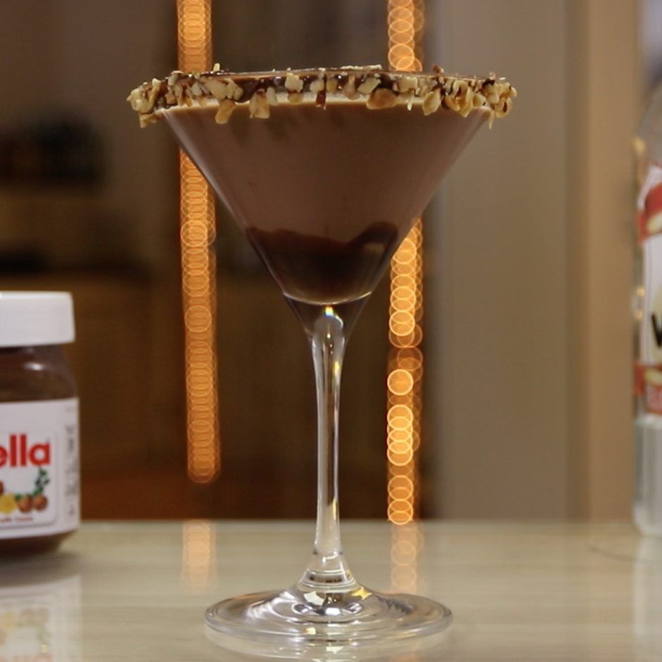 Nutella Martini Cocktail Recipe