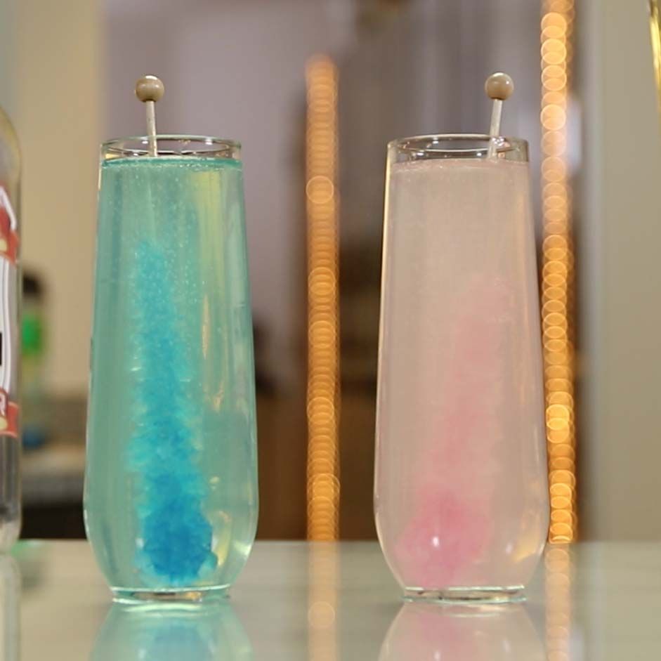 Rock Candy Champagne Cocktail Recipe