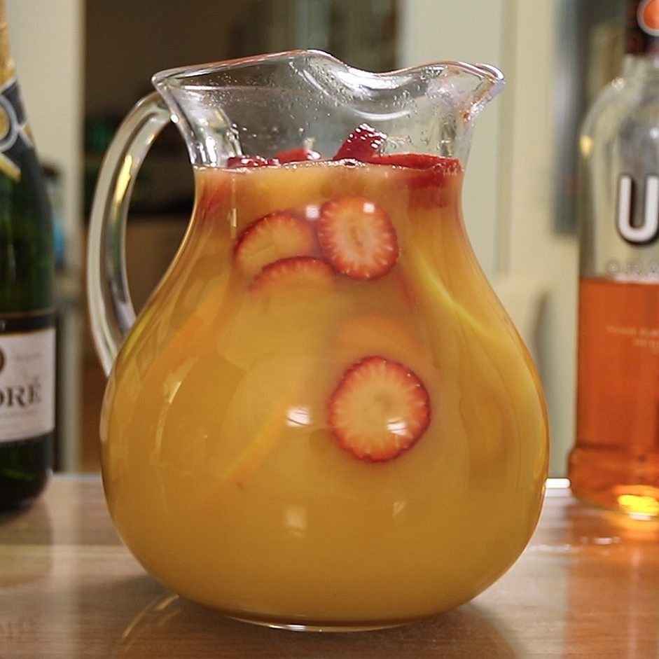 Spiked Mimosa Pitcher Cocktail Recipe
