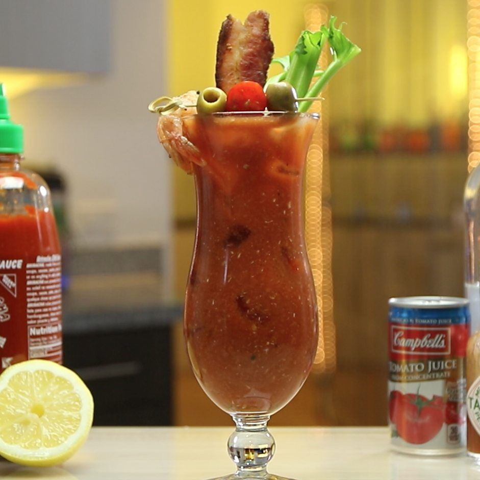 Sriracha Bloody Mary Cocktail Recipe