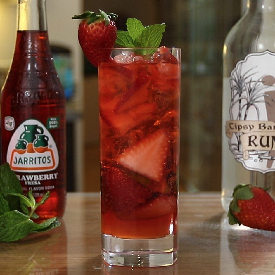 Strawberry Mojito Cocktail Recipe