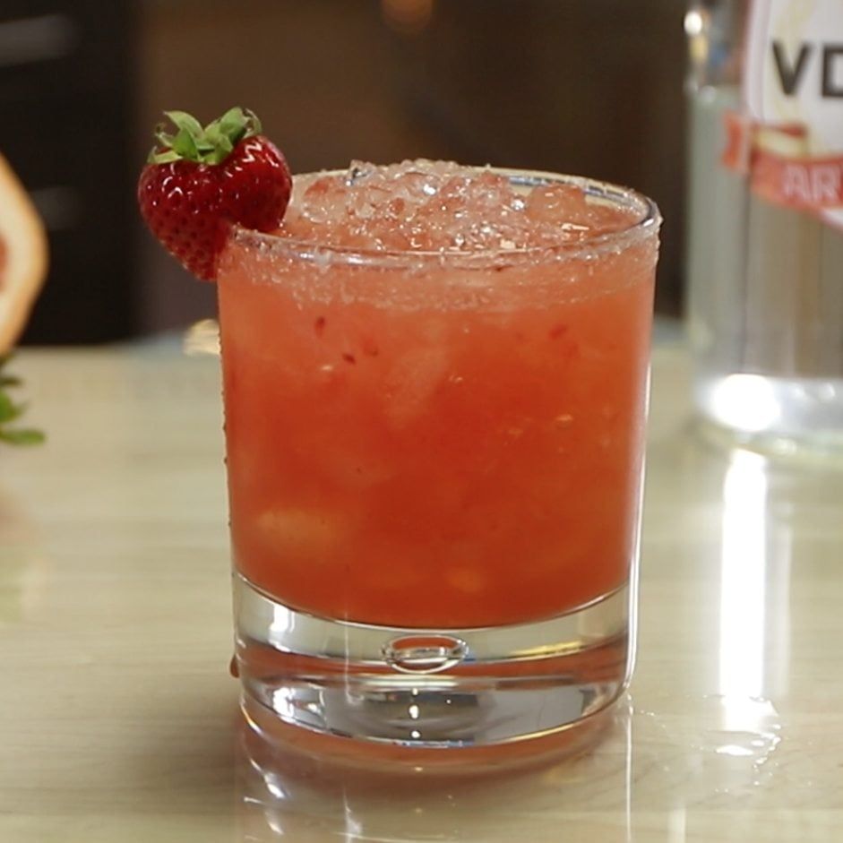 Strawberry Salty Dog Cocktail Recipe