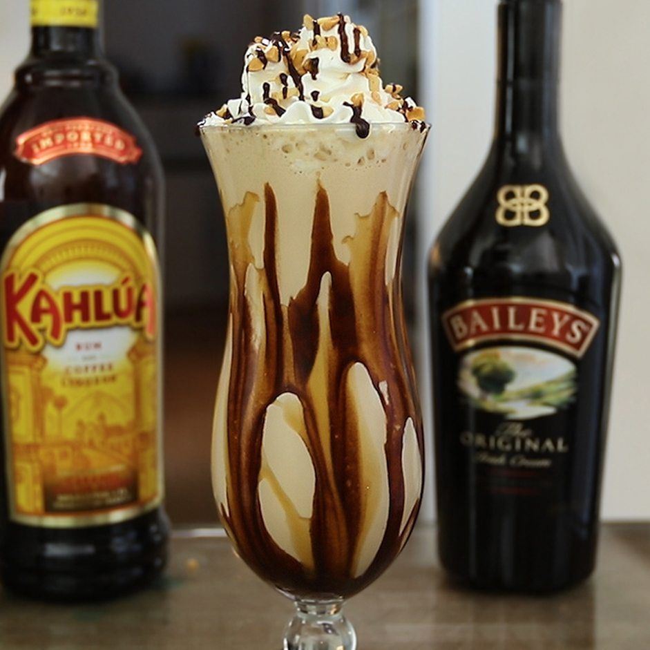 Turtle Coffee Milkshake Cocktail Recipe