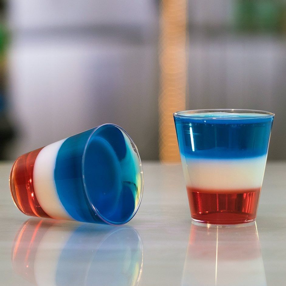 4th Of July All American Jello Shots Cocktail Recipe