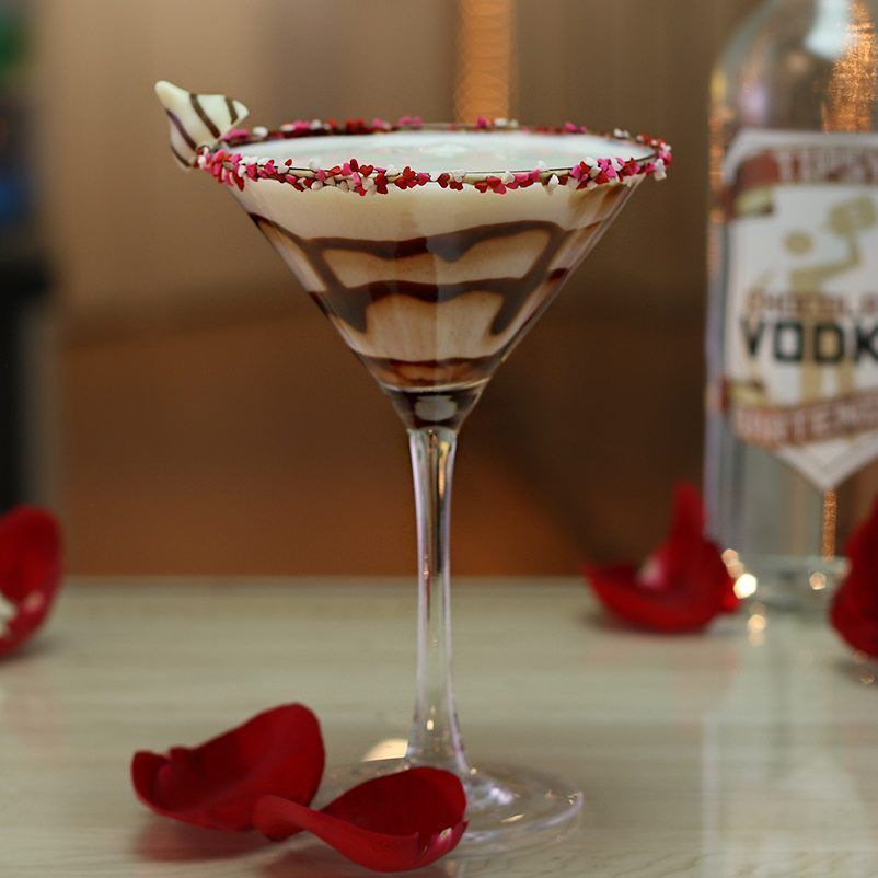 Hugs & Kisses Martini Cocktail Recipe