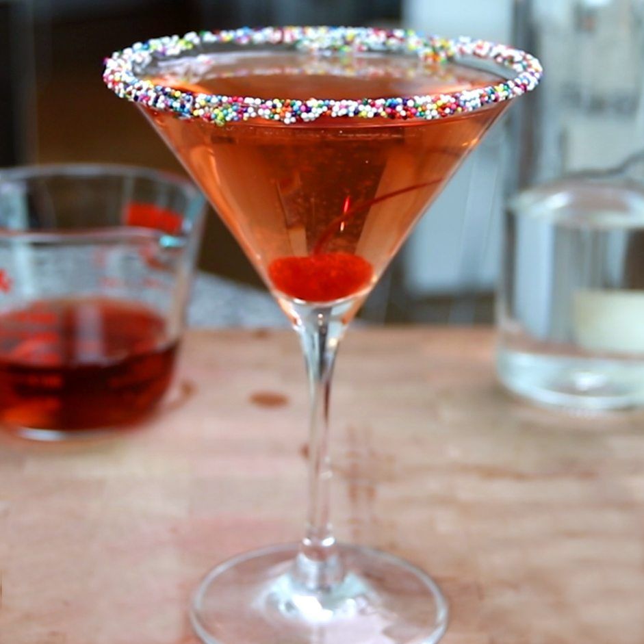 Birthday Cake Martini #2 Cocktail Recipe