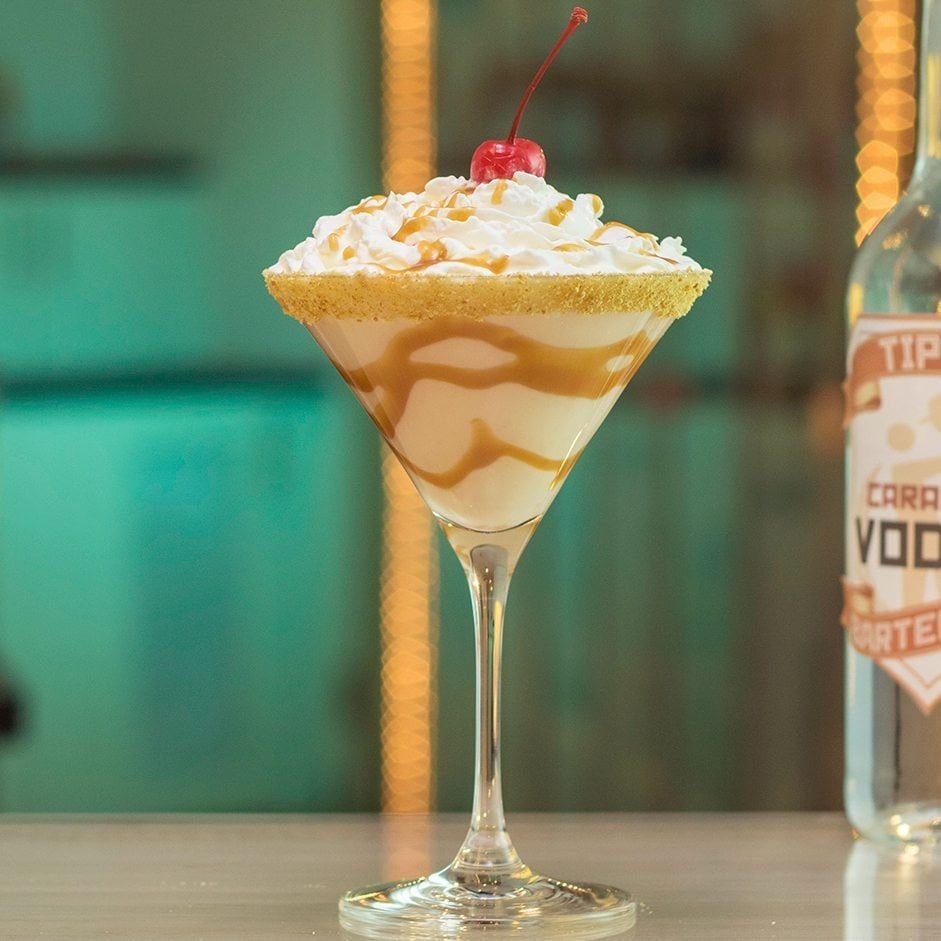 Caramel Martini Cocktail Recipe
