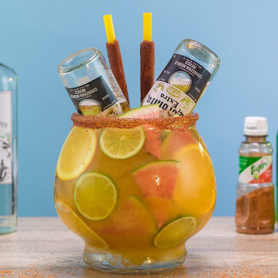 Cinco De Mayo Bulldog Fishbowl Cocktail Recipe