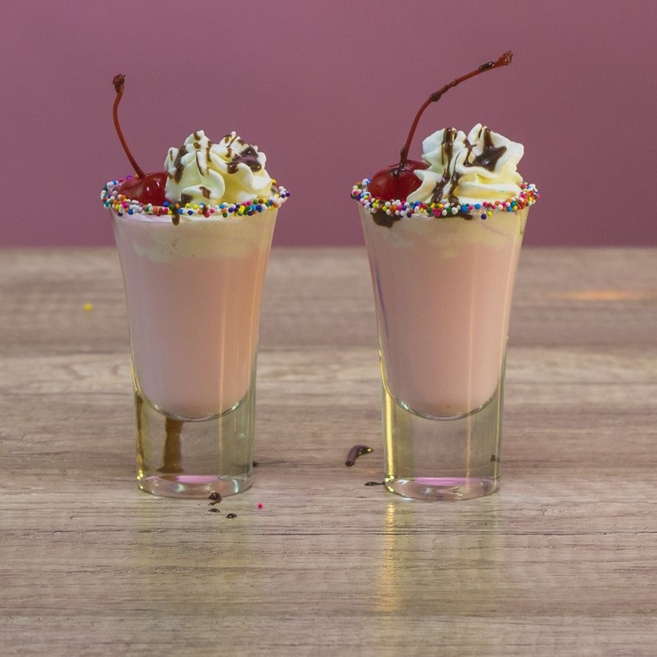 Banana Split Shooter Cocktail Recipe