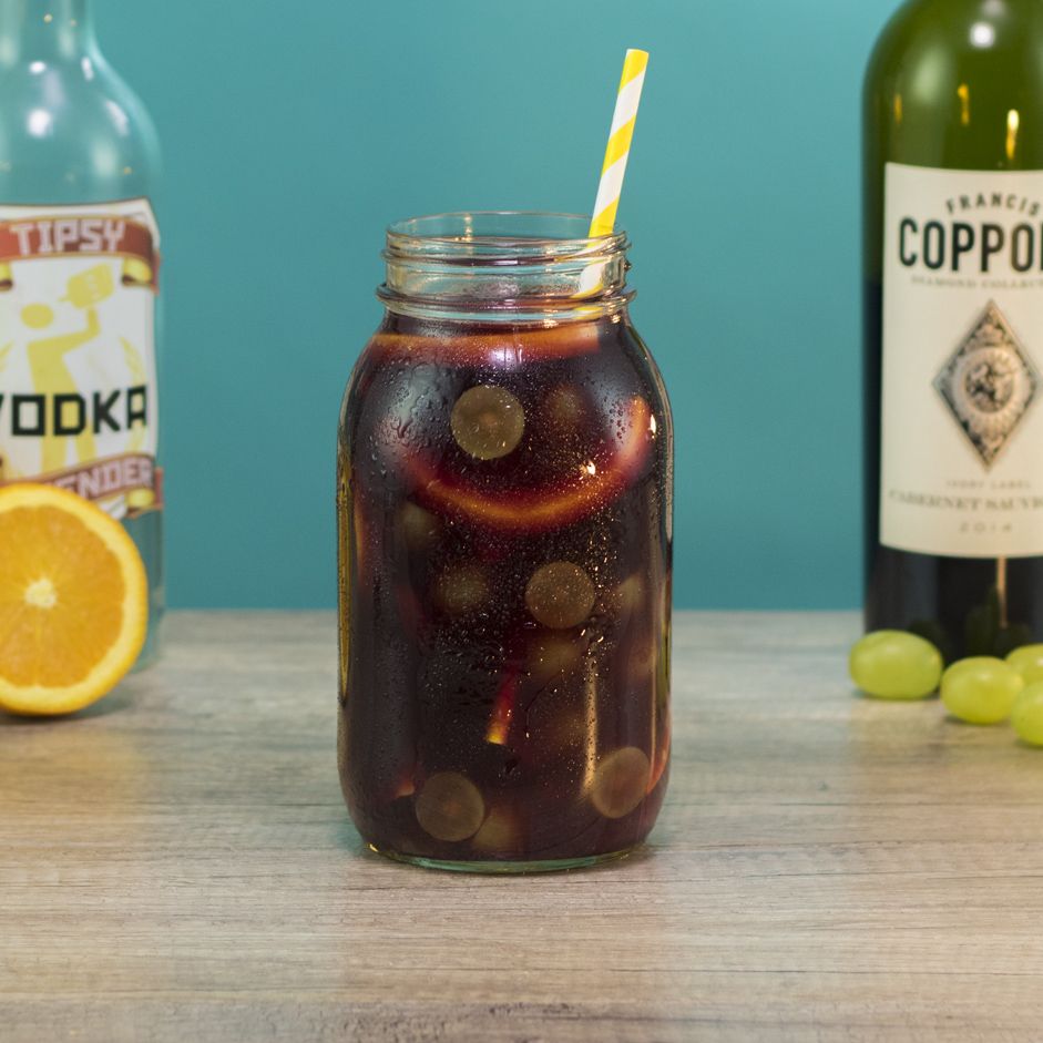 Mason Jar Sangria Cocktail Recipe