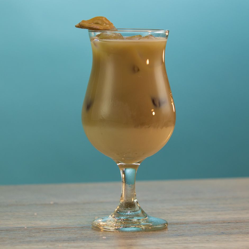 Salted Caramel Coffee Pretzel Cocktail Recipe