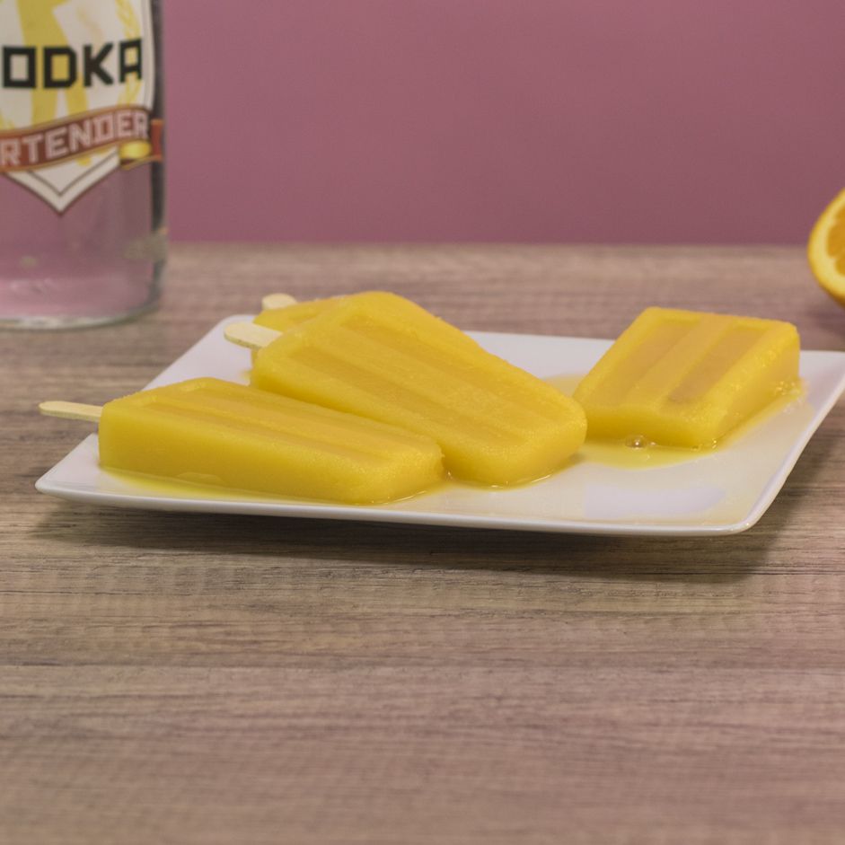 Screwdriver Popsicles Cocktail Recipe