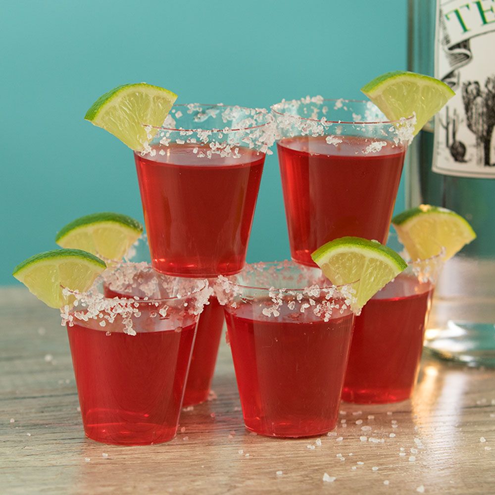 Strawberry Margarita Spiked Jello Cocktail Recipe