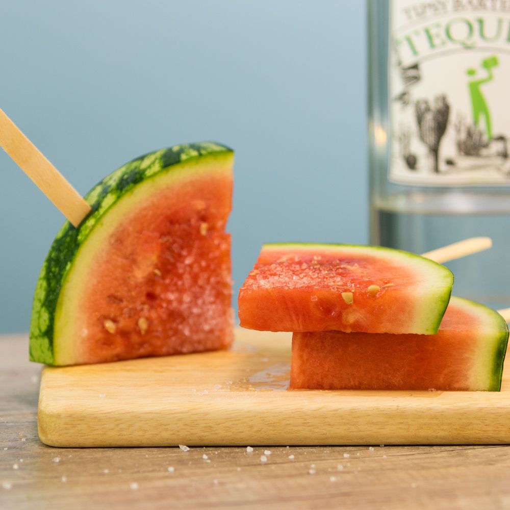 Watermelon Margarita Popsicle Cocktail Recipe