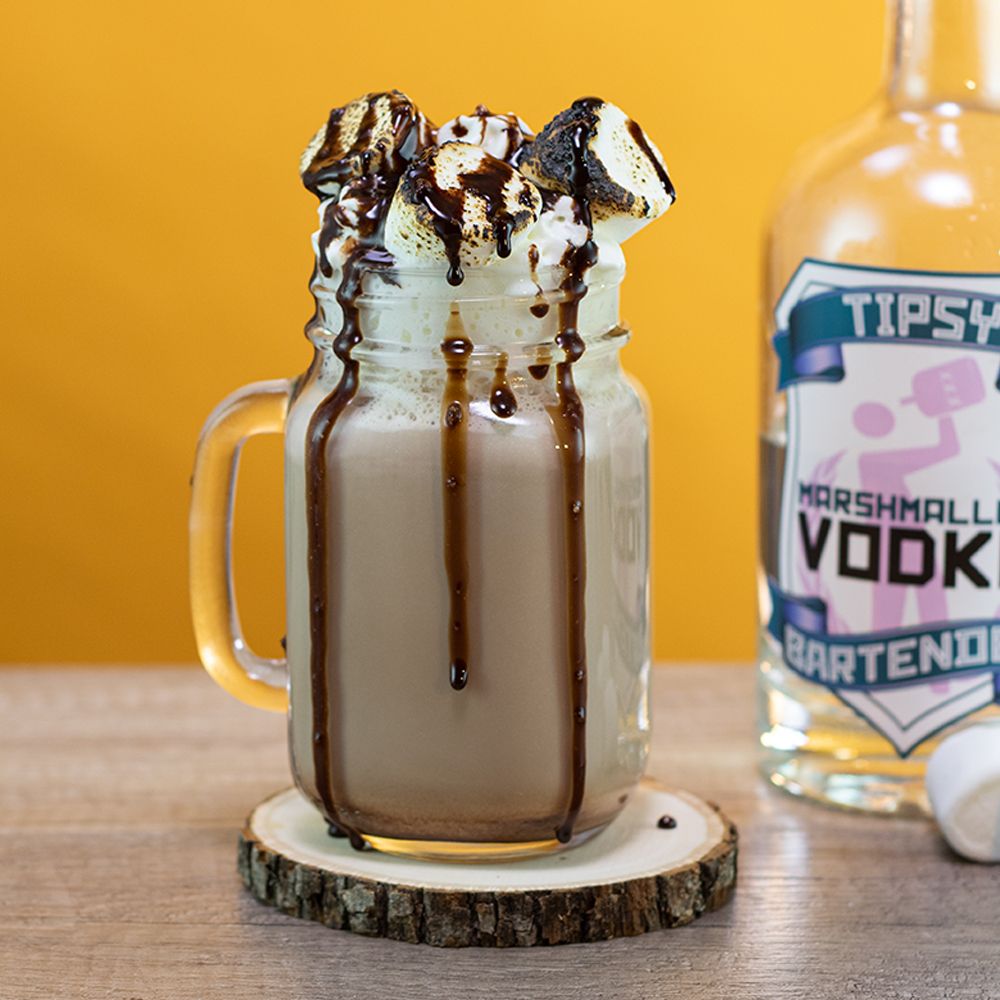 Gimme S’more Hot Chocolate Cocktail Recipe
