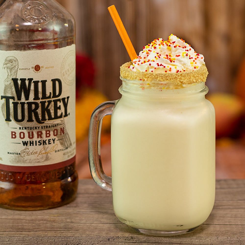 Pumpkin Pie Bourbon Shake Cocktail Recipe