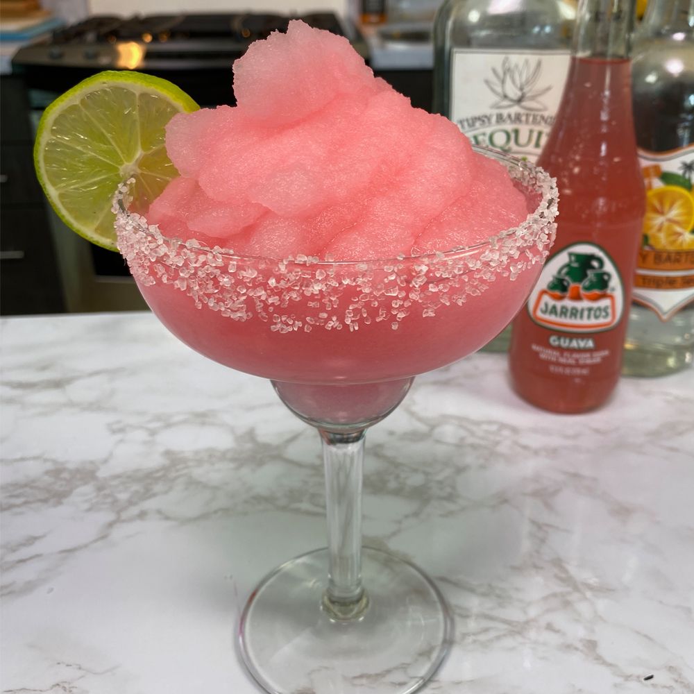Jarritos Frozen Guava Margarita Cocktail Recipe