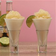 Beer Snow Cone With Tequila & Lime image