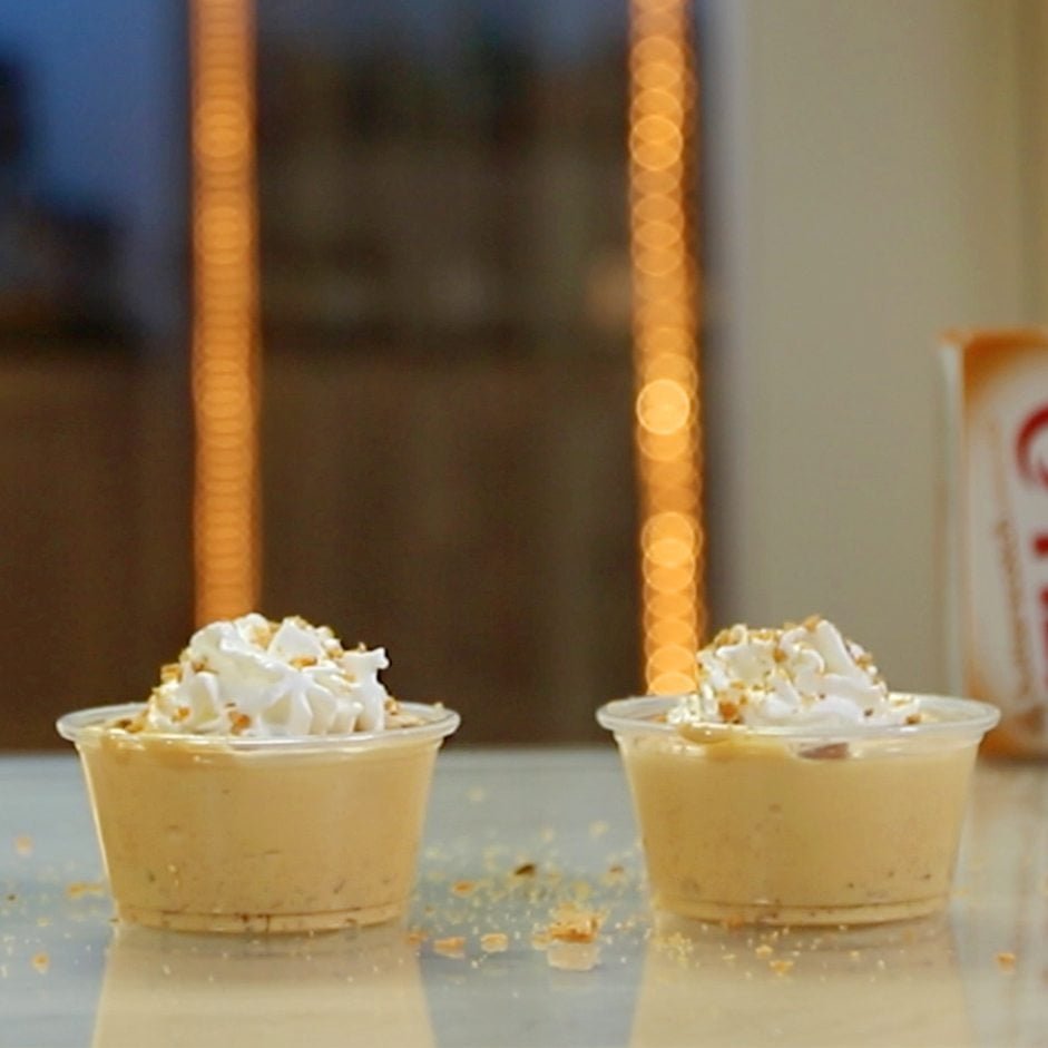 Butterfinger Pudding Shots image