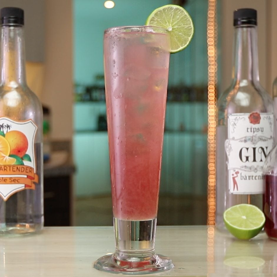 Cranberry Lime Iced Tea image