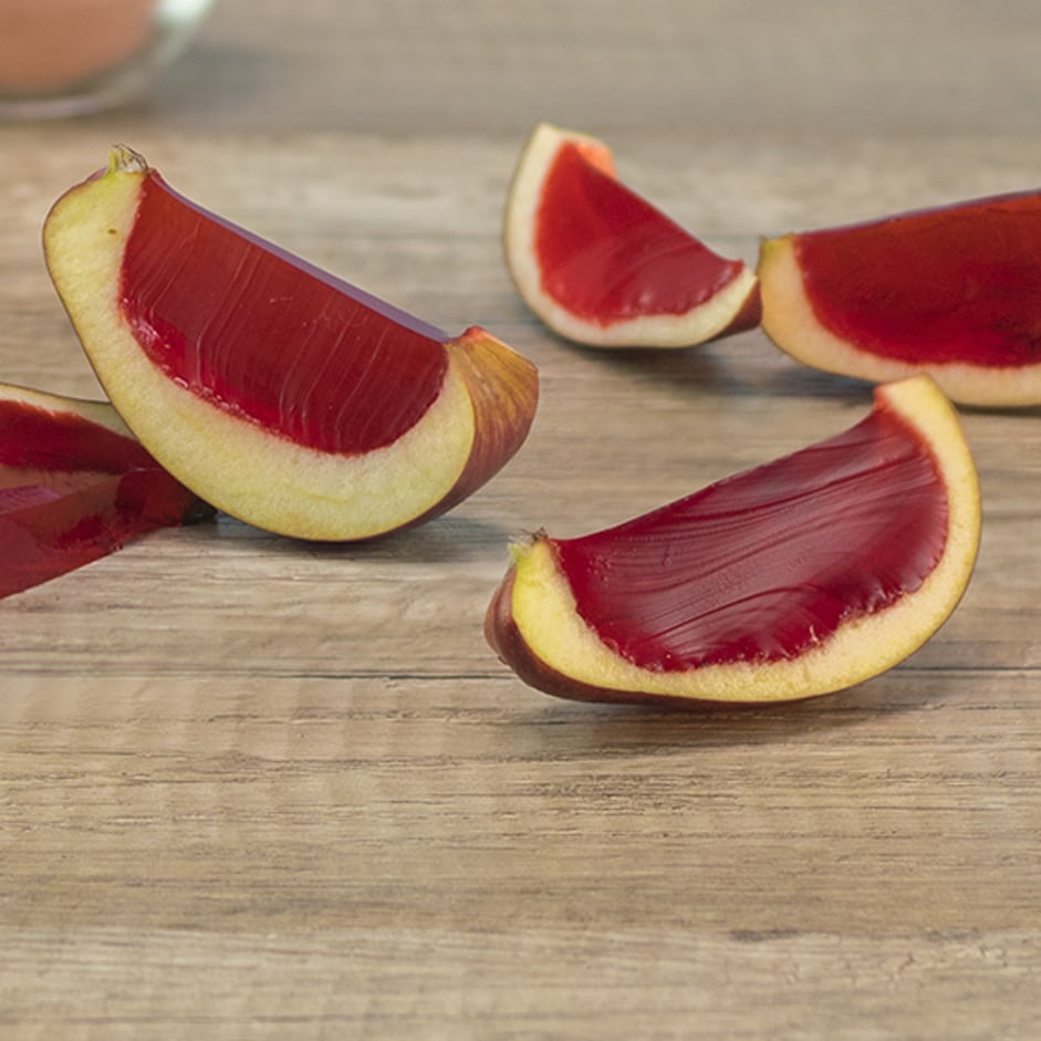 Fireball Apple Jello Shots image