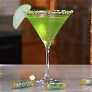 Gourmet Jolly Rancher Green Apple Martini image