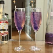 New Year’s Purple Shimmering Champagne image
