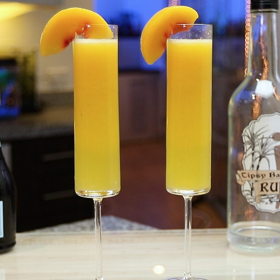 Peach Mango Bellini image