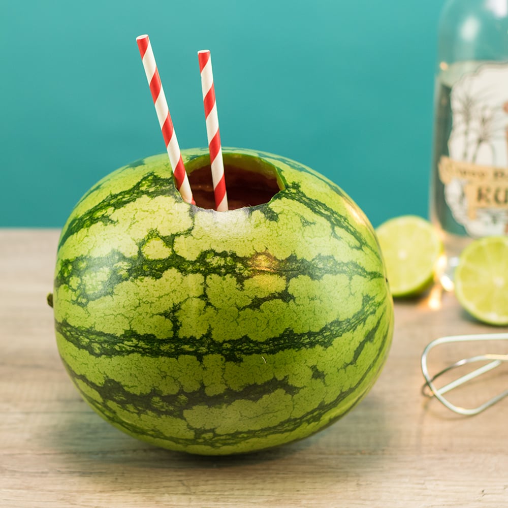Punch Blended In A Watermelon image