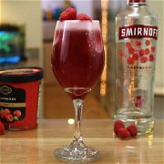 Raspberry Pink Champagne Float image