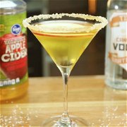 Salted Caramel Apple Martini image
