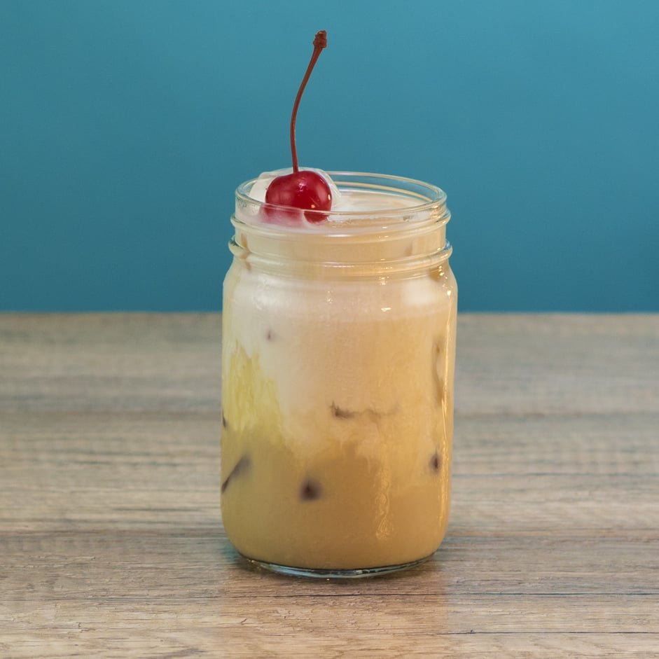 Spiked Caramel Iced Coffee image