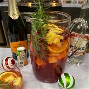 Festive Pomegranate Punch with Sparkling Prosecco image
