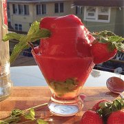 Strawberry Mayon Mojito image